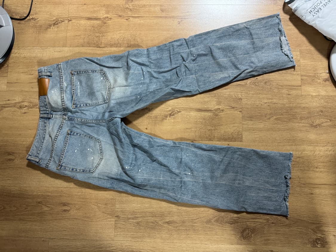 페이탈리즘 #0237 paint denim jeans 데님팬츠 상품이미지3