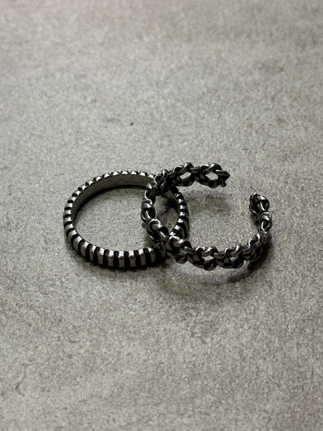 Layerd ring set - 레이어드 반지 세트 상품이미지1