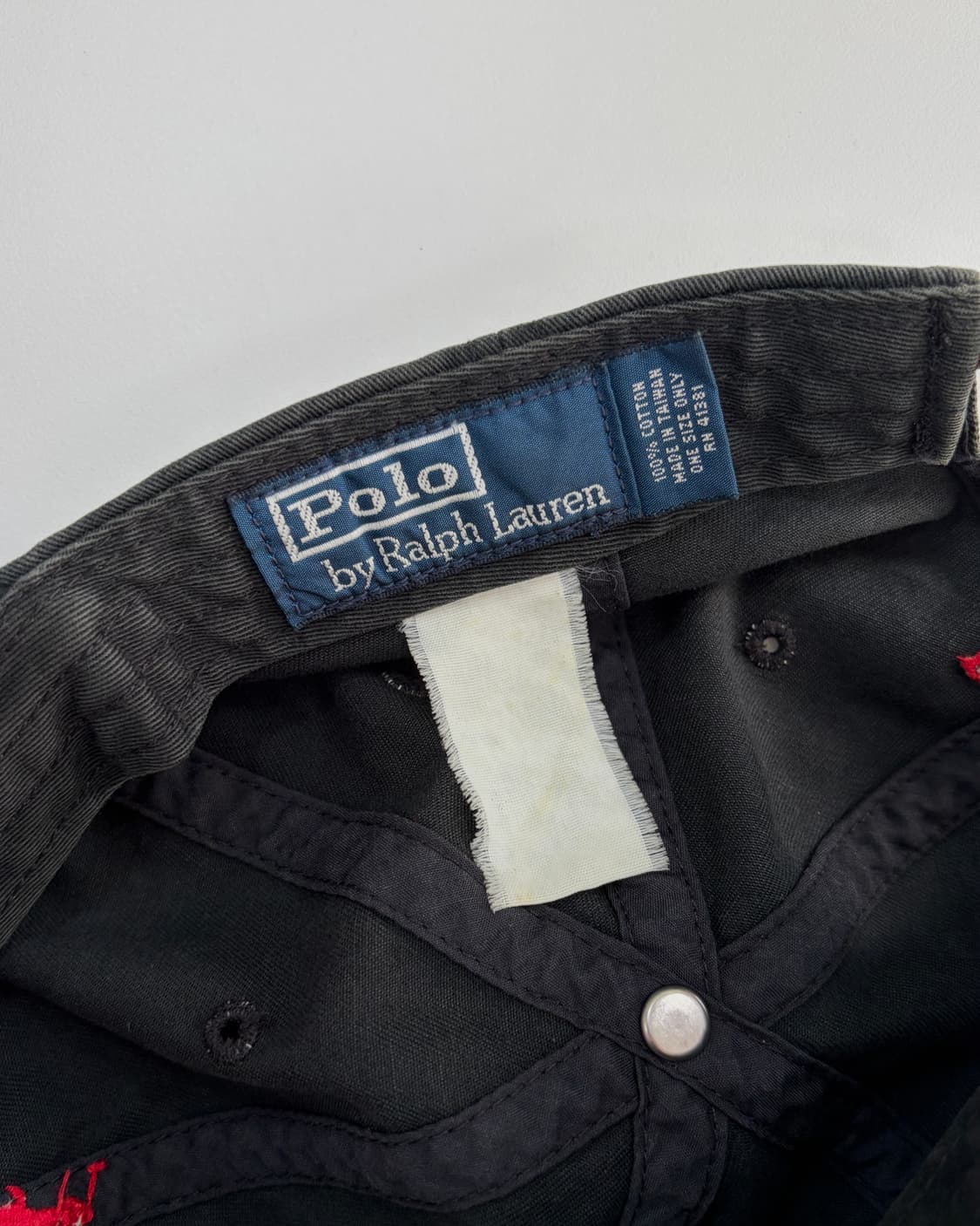 폴로 랄프로렌 클래식 코튼 치노 볼캡 블랙 상품이미지8