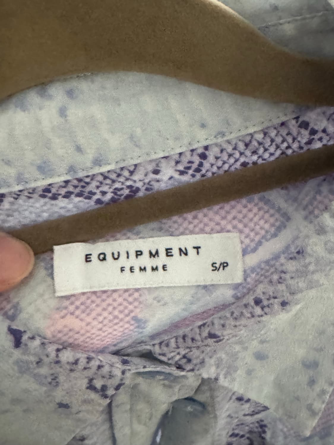 EQUIPMENT 실크 셔츠 S/P 상품이미지2
