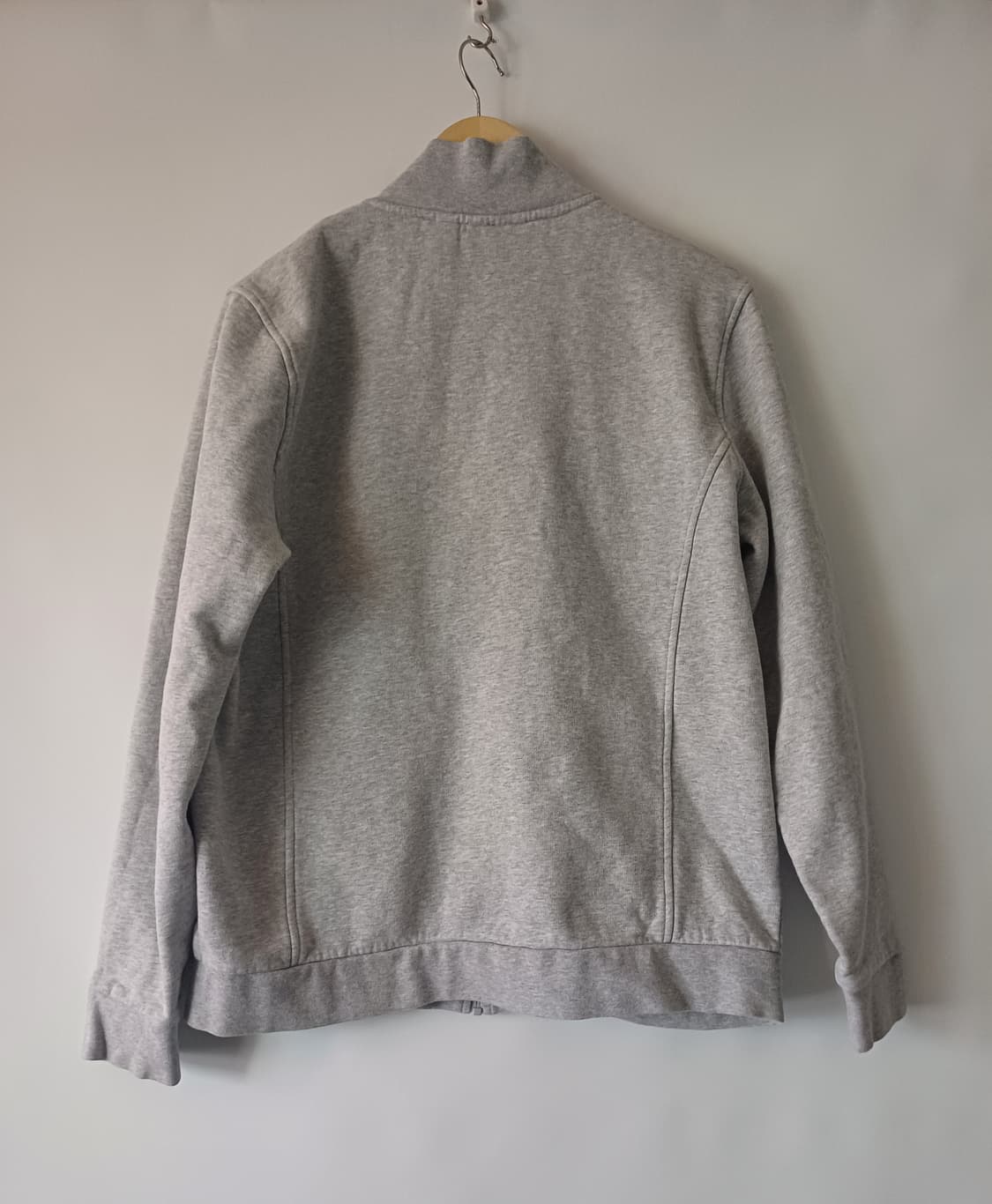 라코스테스포츠(LacosteSport) 라이트그레이 기모 집업[L] 상품이미지4