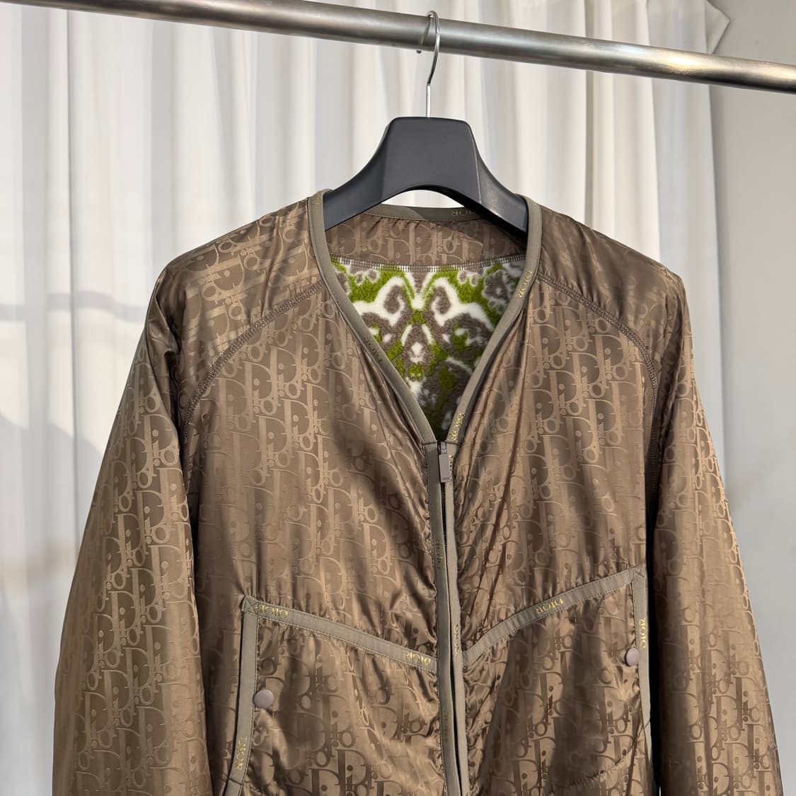 (M) 디올 오블리크 리버시블 플리스 자켓 상품이미지2