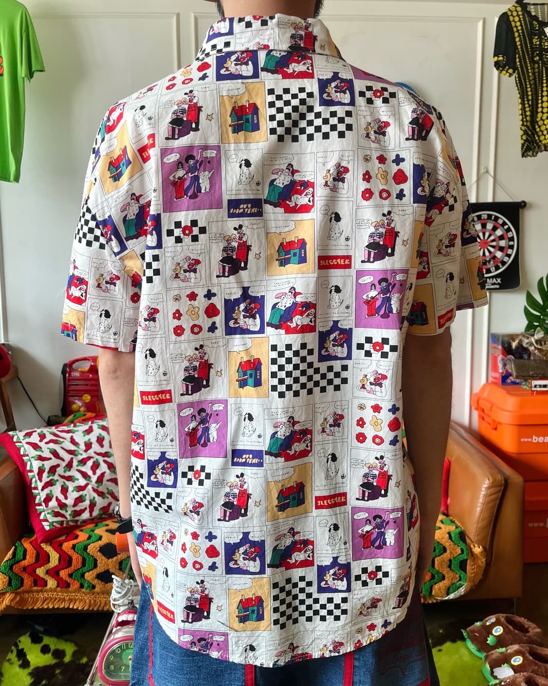 1990s bombom2 Pop Art Cartton 1/2 Shirt 상품이미지3