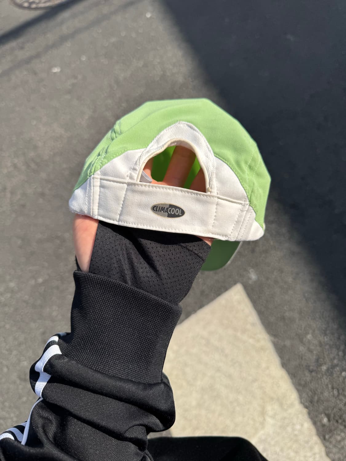 아디다스 올드스쿨 그린 캡 상품이미지2