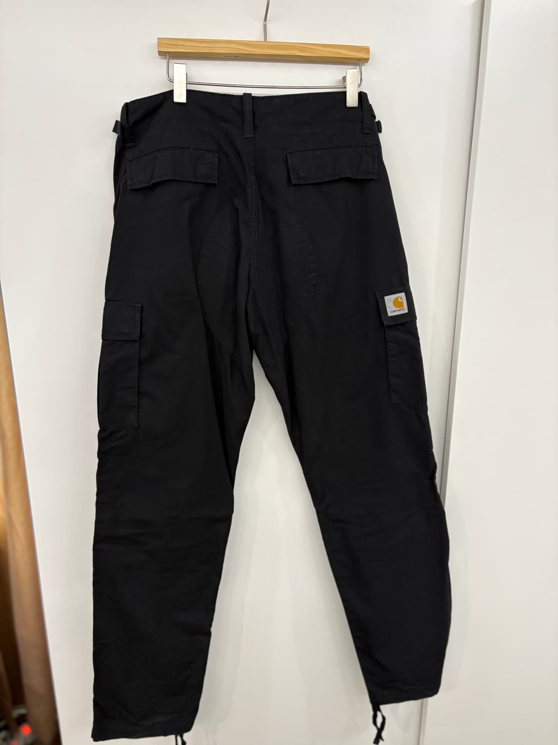 칼하트 WIP 에비에이션 팬츠 30x32 블랙 상품이미지2