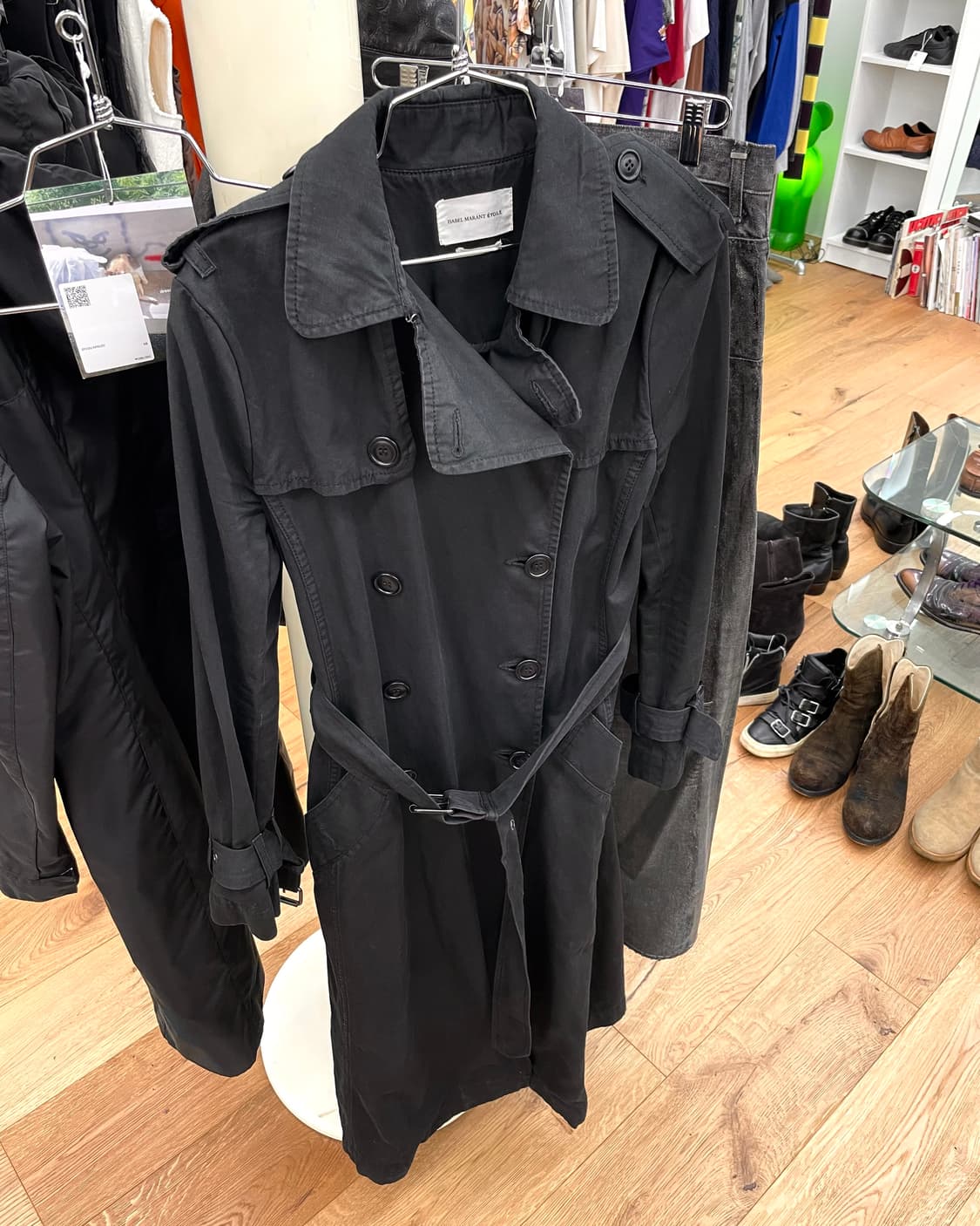 [36] 이자벨마랑 워시드 코튼 트렌치 코트 상품이미지6