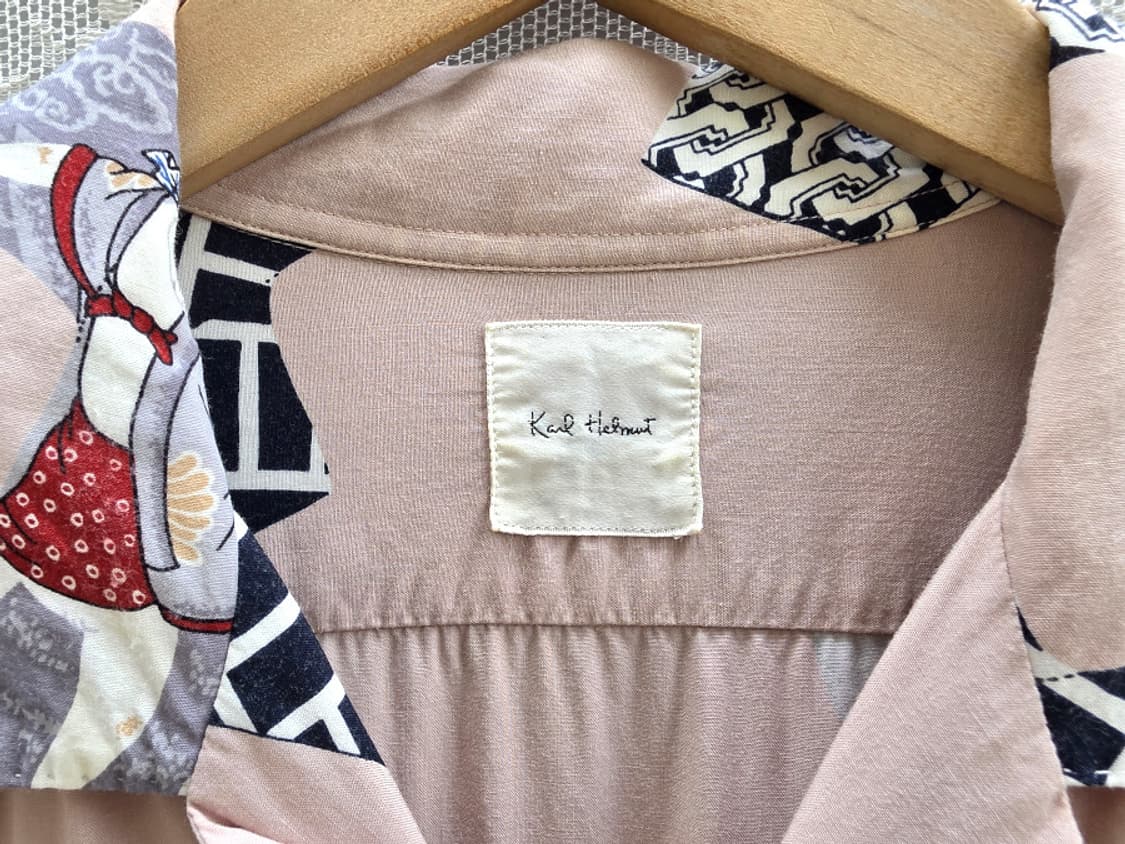 90s 칼 헬무트 아로하 셔츠 상품이미지4