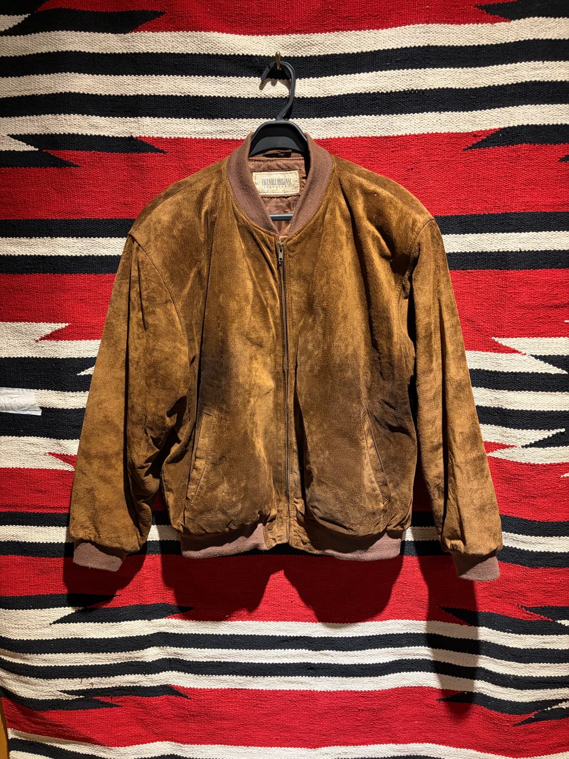 Brown suede  blouson / 스웨이드 블루종 점퍼 상품이미지1