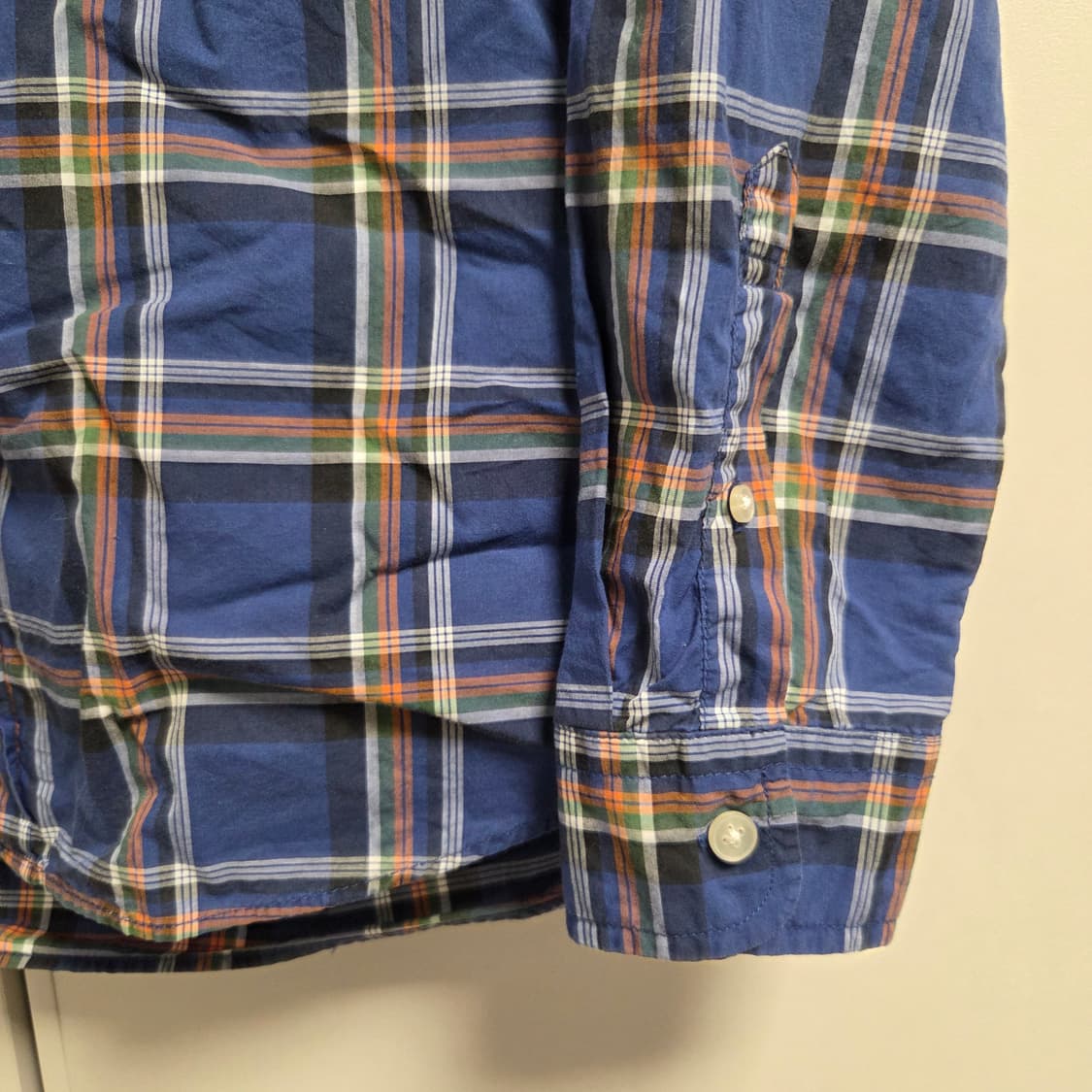 GU 재팬 체크 셔츠 L(100) 상품이미지4