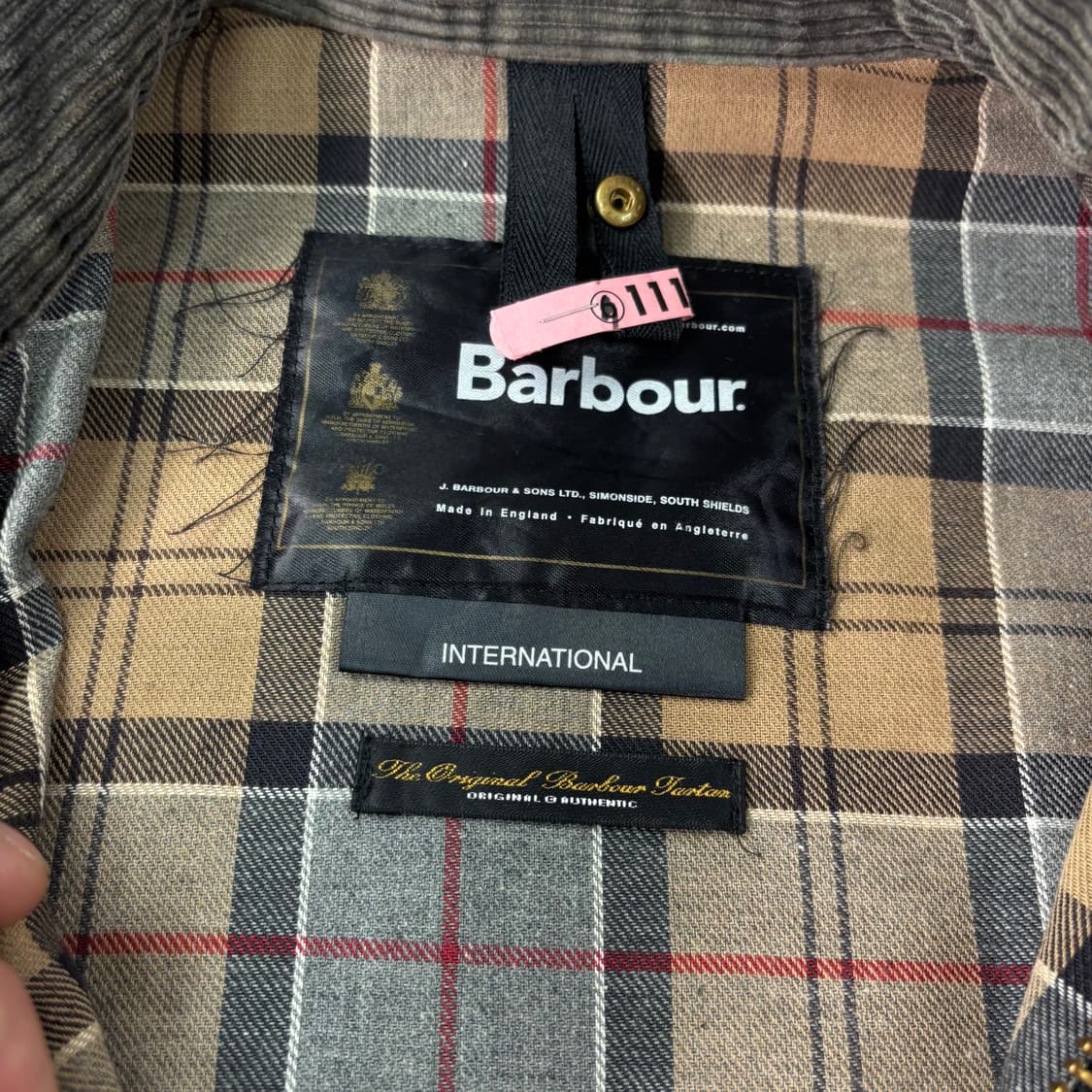 100 바버인터네셔널 A7 자켓 상품이미지3