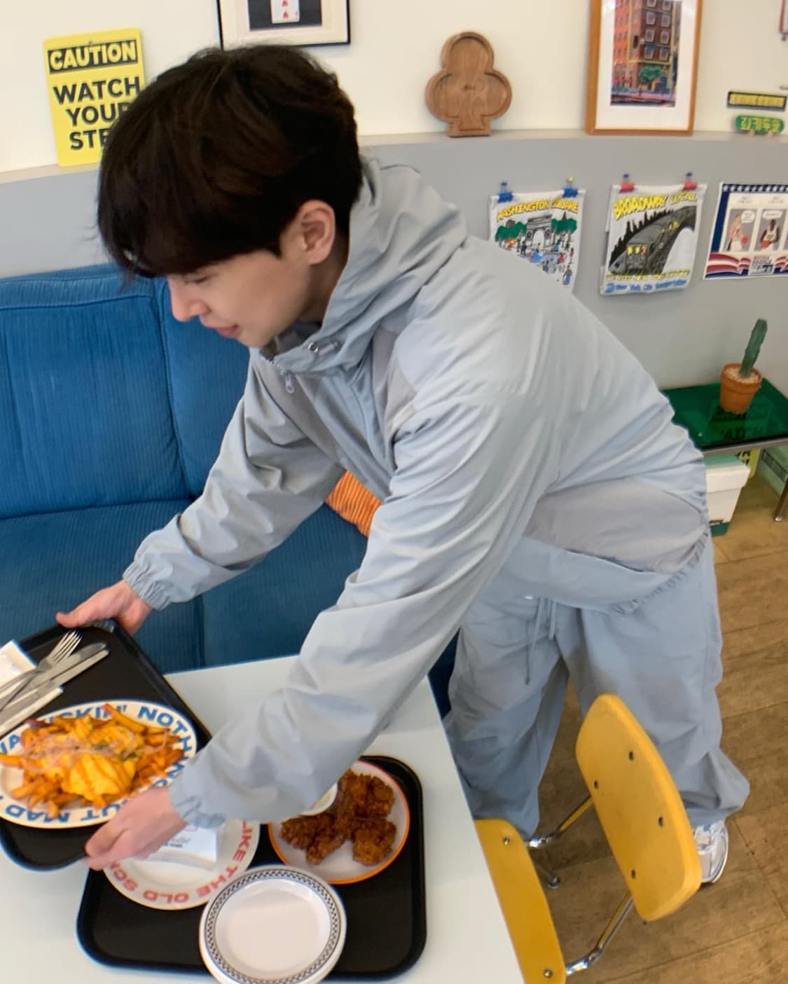 호아이보 나일론 와이드팬츠 상품이미지5