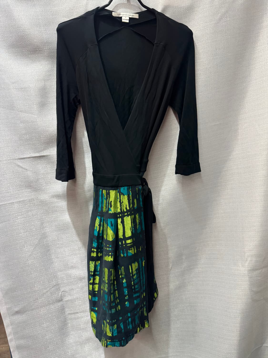 다이앤 본 퍼스텐버그 랩 원피스 6(S) 상품이미지1