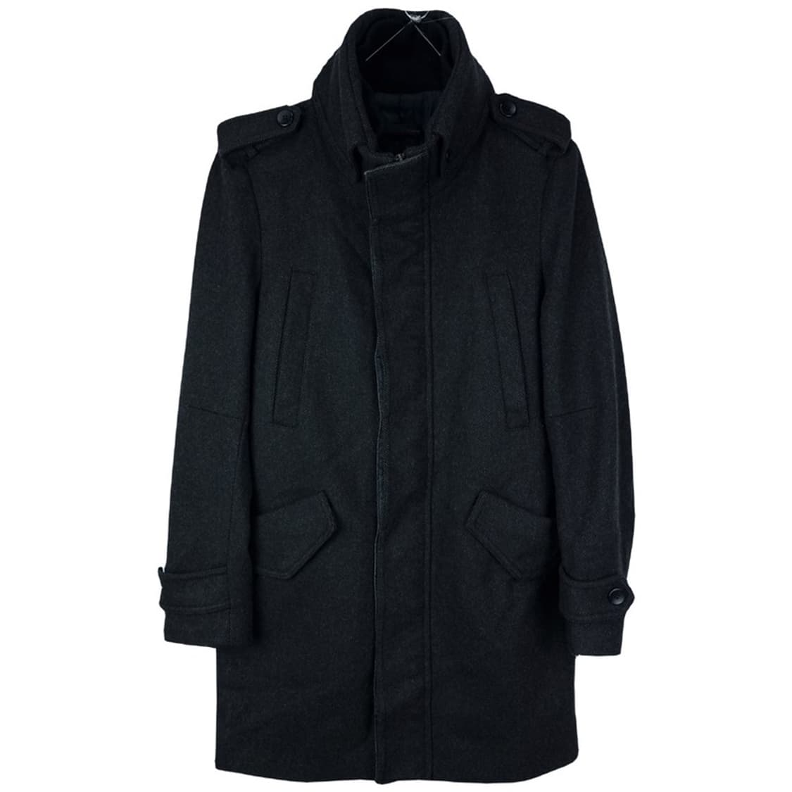 [솔리드옴므] 필드 야상 오마주 모직 코트 P01249 상품이미지2