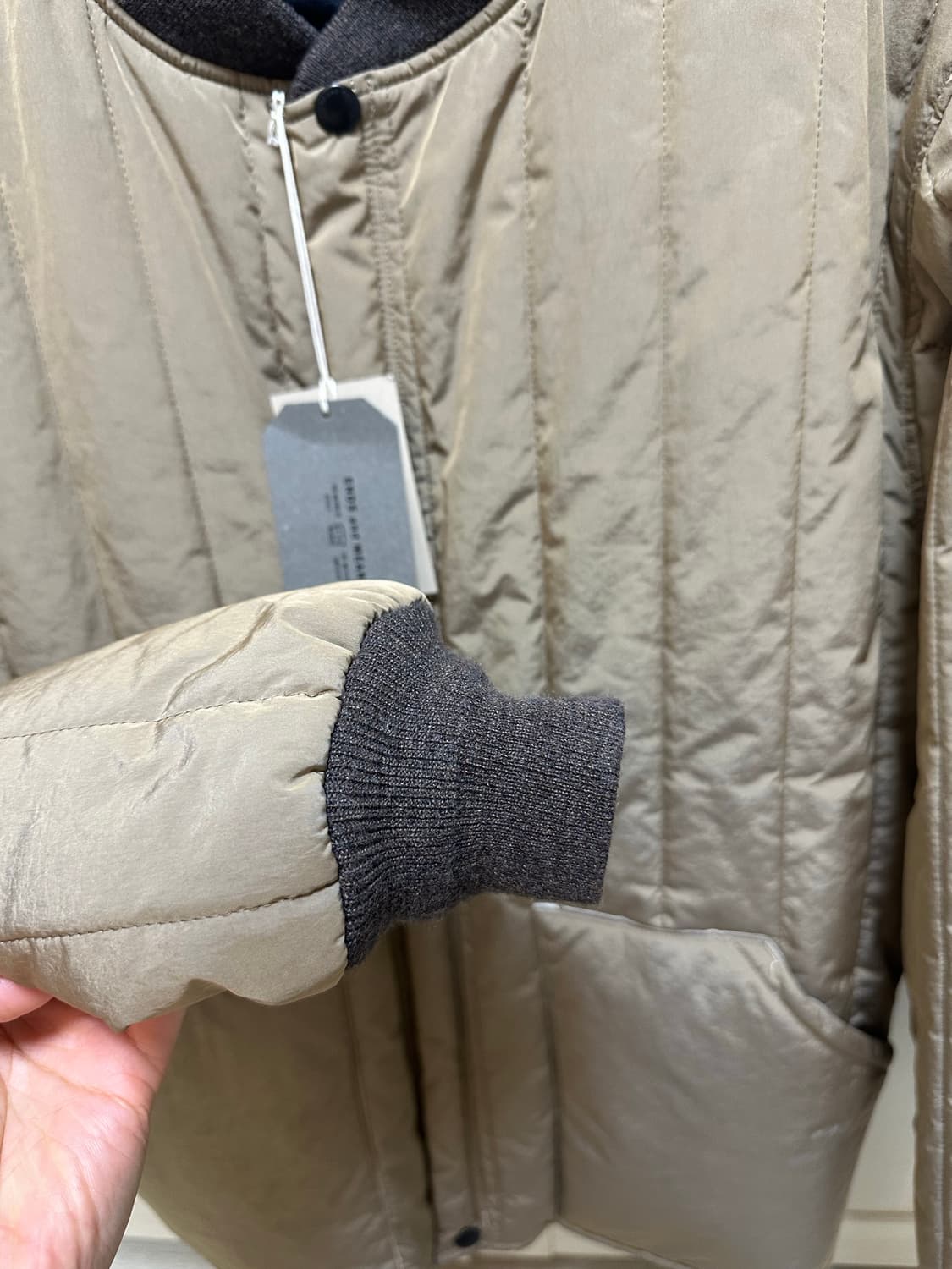 [L] Ends and Means 엔즈앤드민스 리버서블 퀼팅 자켓 상품이미지3