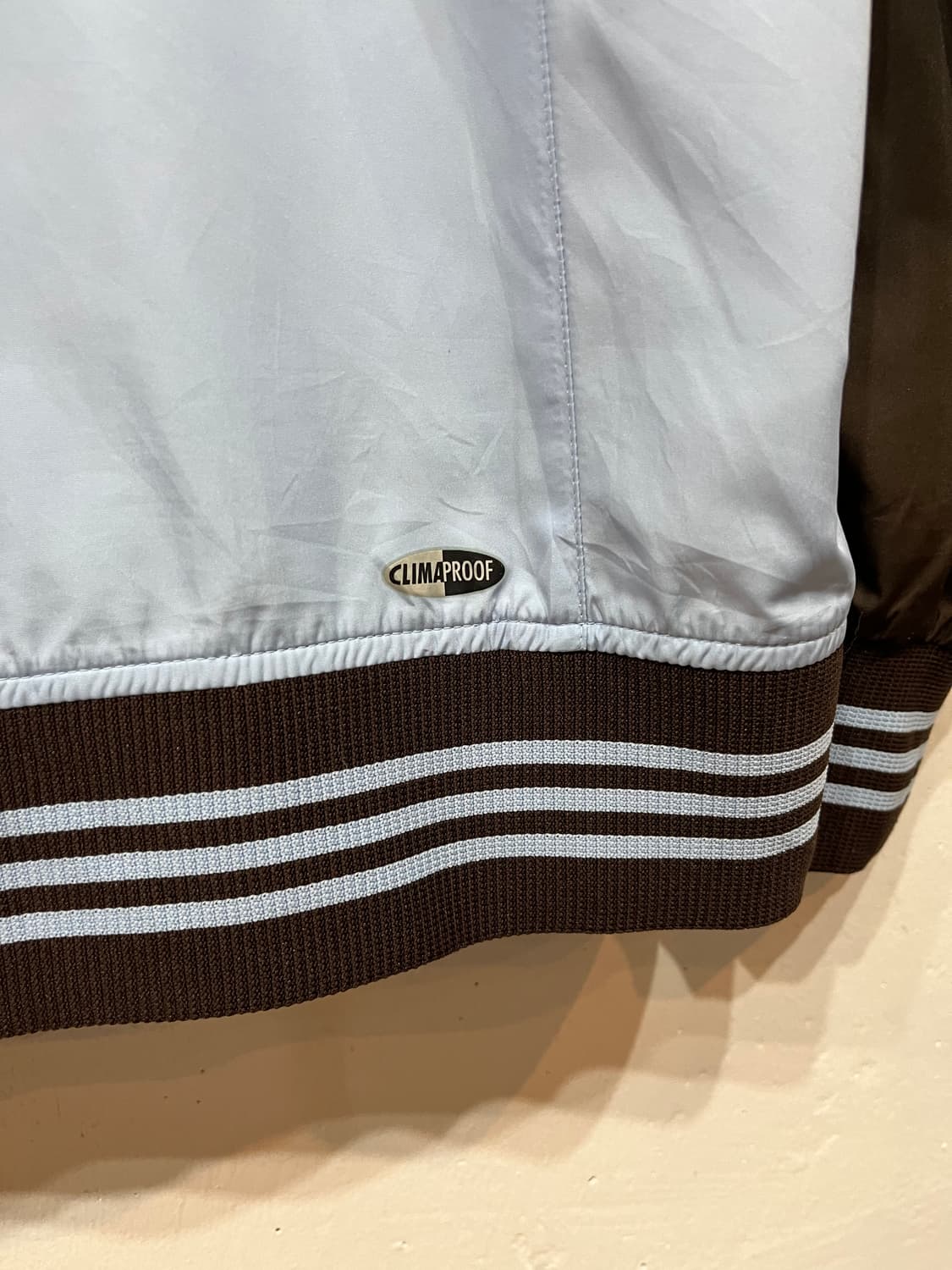 아디다스 재팬 스카이블루 브라운 윈드브레이커 우먼즈 상품이미지7