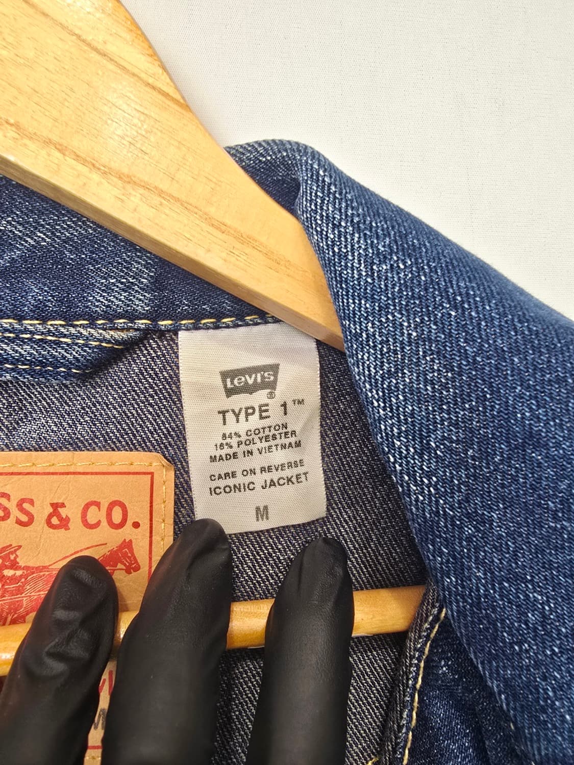 리바이스 데님 청자켓  상품이미지3