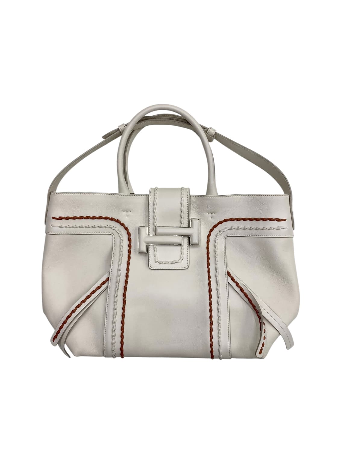 토즈 화이트 레더숄더백 상품이미지1