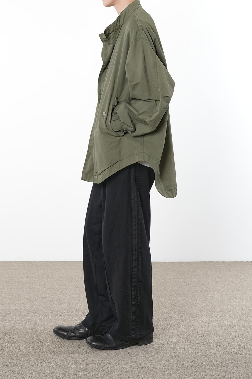 [M] 이얼즈어고 워시드 코튼 드릴 랜드 파카 V.3 (카키) 상품이미지3