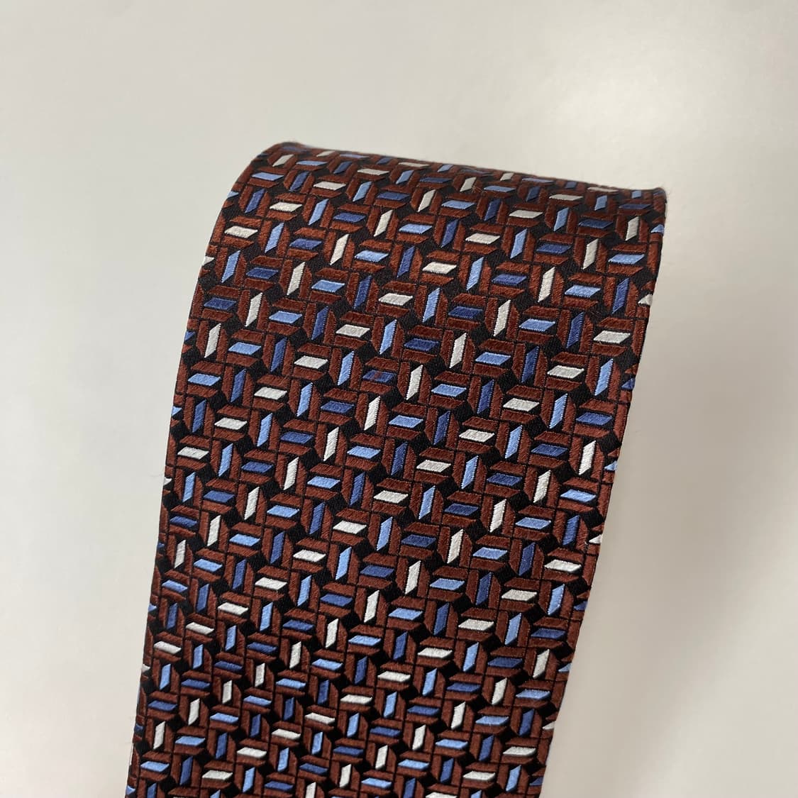 최상급 신형 에르메네질도제냐 정품 명품 넥타이 8.1cm 상품이미지6