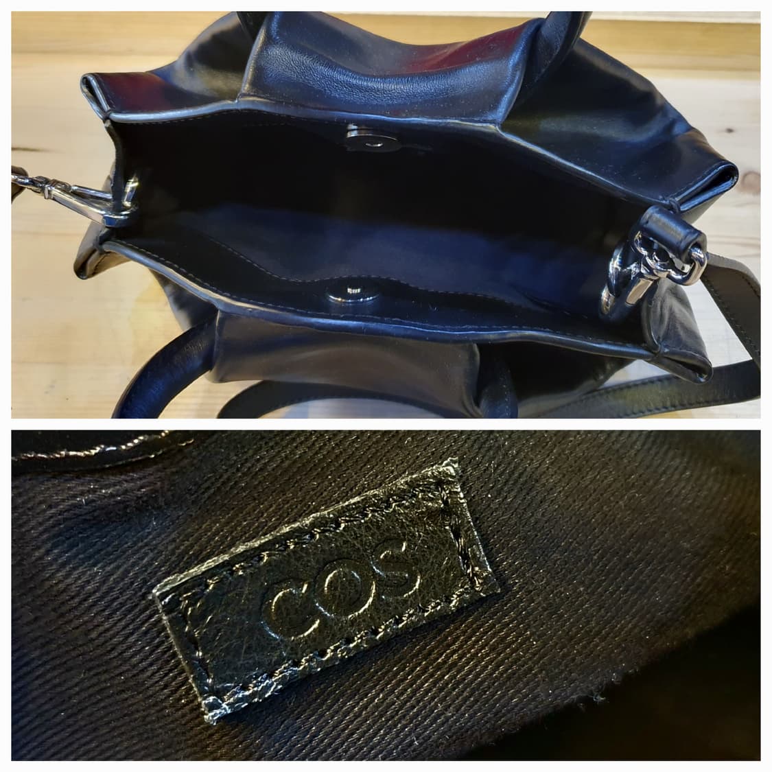 COS 마이크로 레더 토트백 상품이미지5