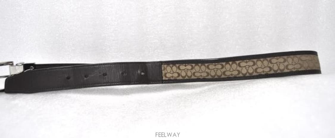 코치/남성시그니처벨트(허리27~28) 상품이미지4