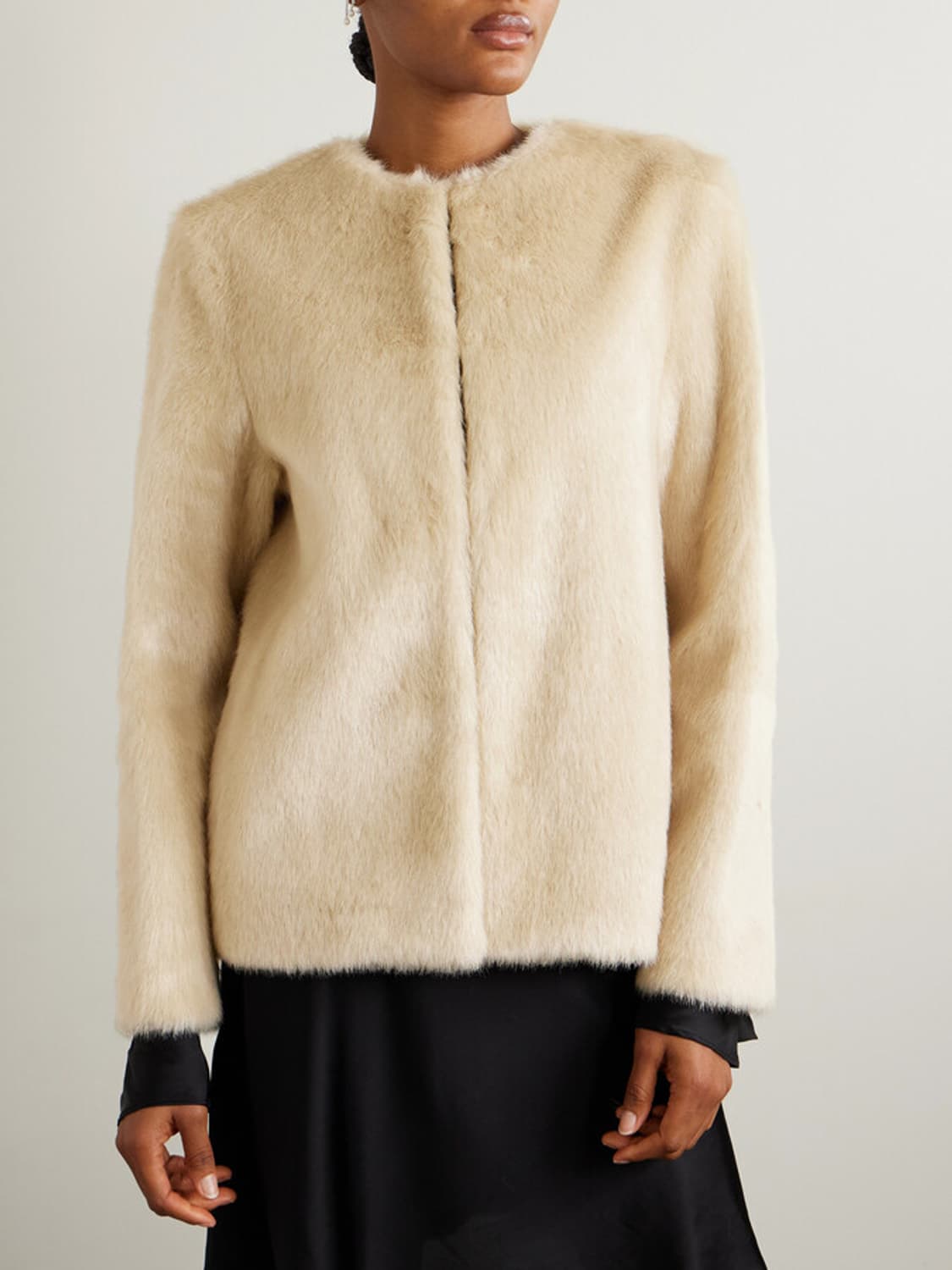 [Loulou de saison] Faux fur coat 상품이미지1