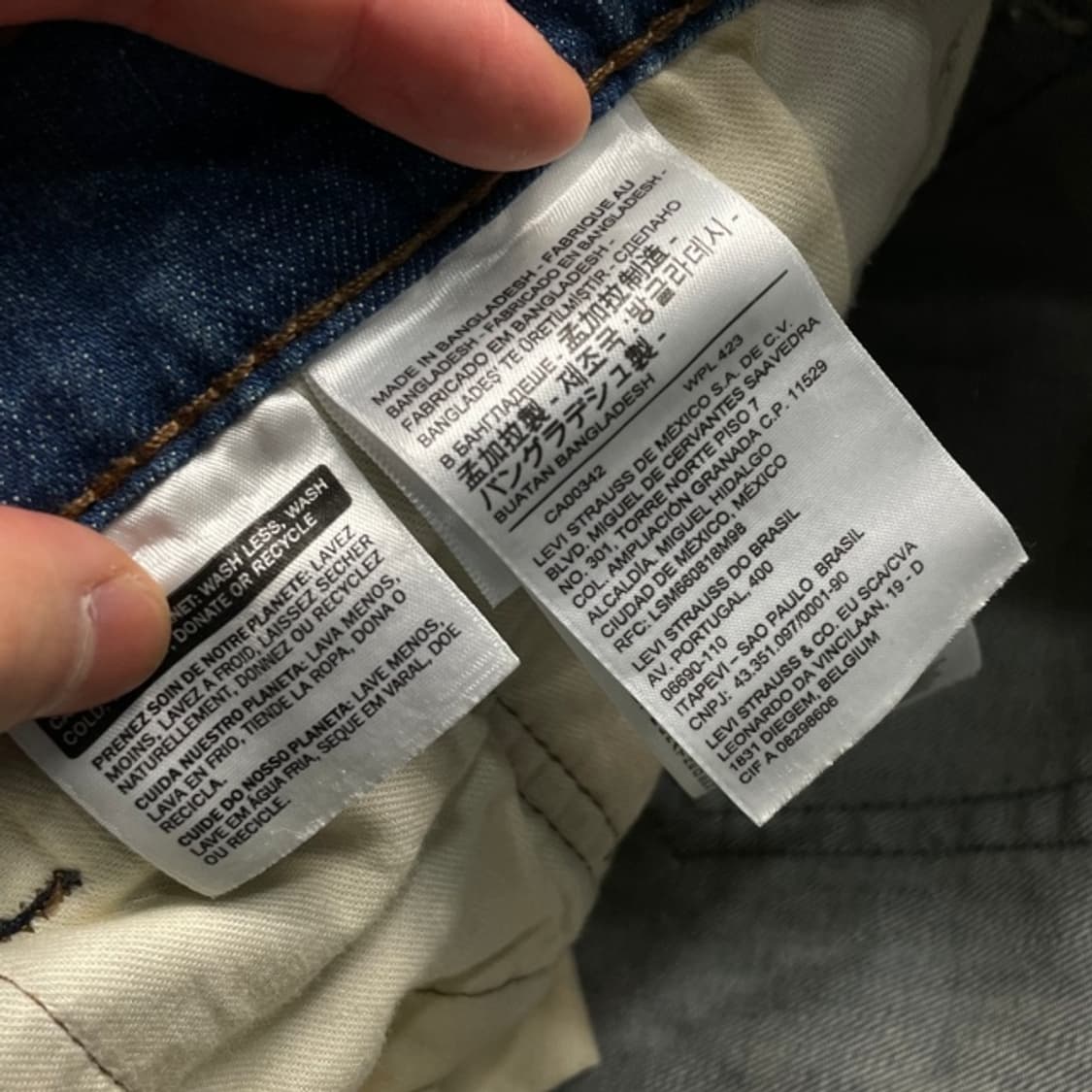 34 리바이스 511 청바지 상품이미지3