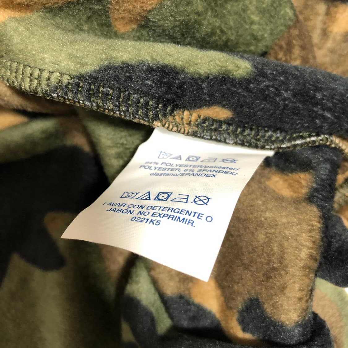 새상품) 폴로 랄프로렌 카모 슬립 수면 후드티 4XL 상품이미지7