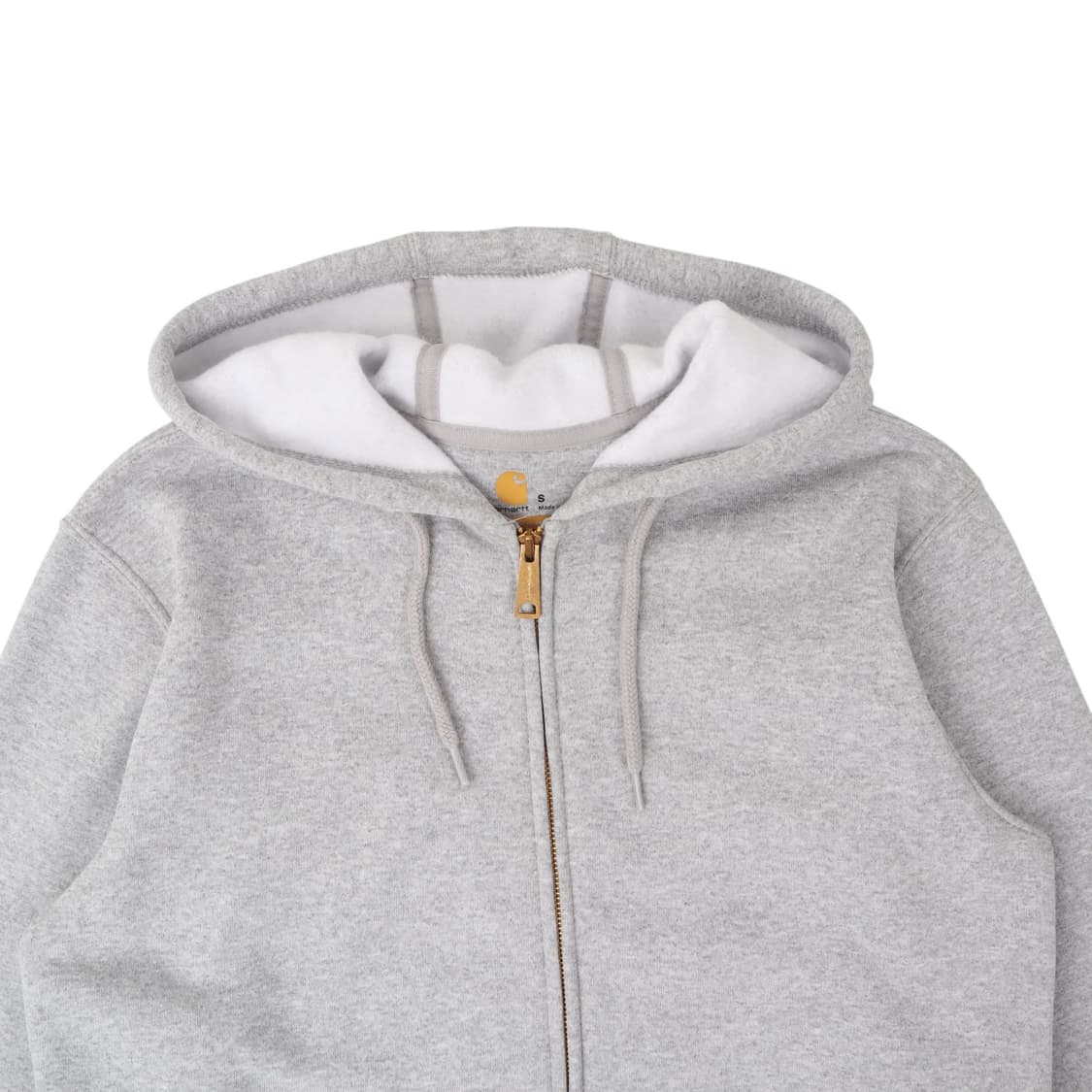 칼하트 k122 그레이 코튼 후드집업 상품이미지2