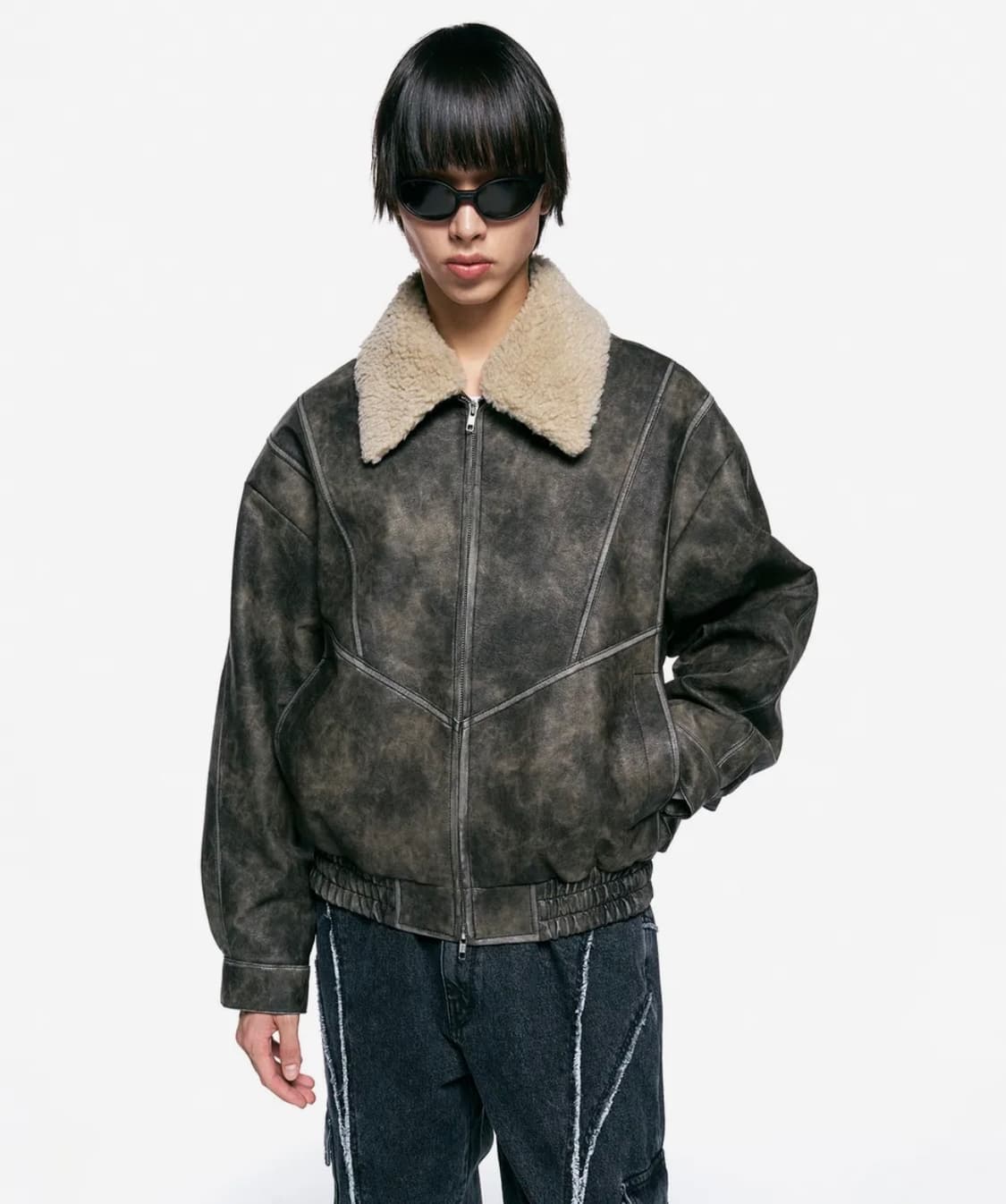 인사일런스 가죽자켓 상품이미지2