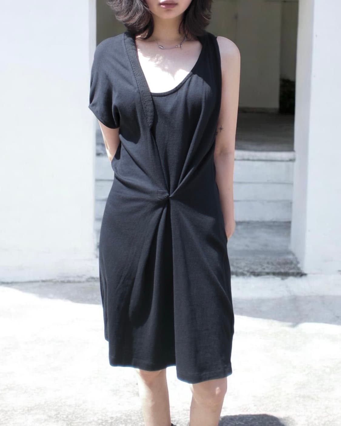 DIESEL asymmetric button detail sleevele 상품이미지2