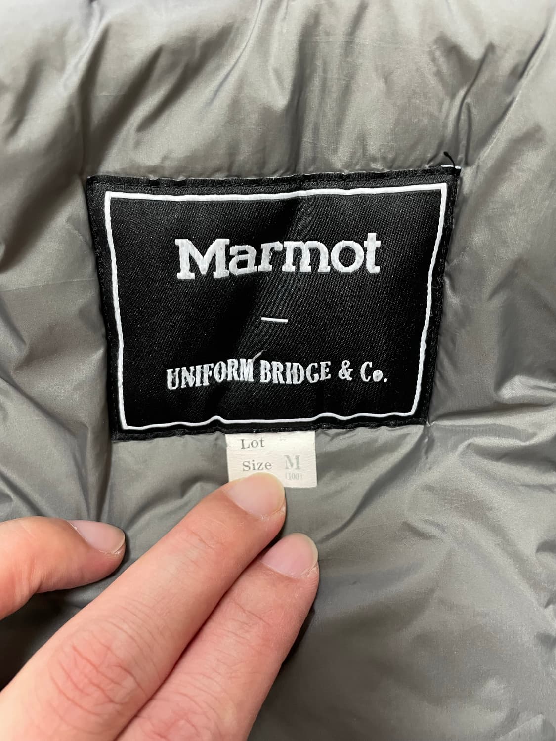 택포) 마모트 X 유니폼브릿지 프리마로프트 레벨 7 패딩 파카 상품이미지4