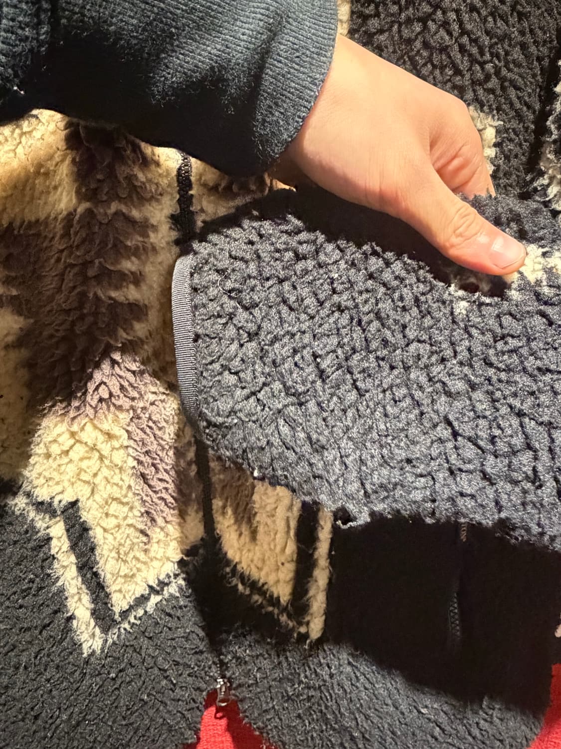 Pendleton boa fleece jacket / 팬들턴 보아 후리스 상품이미지6