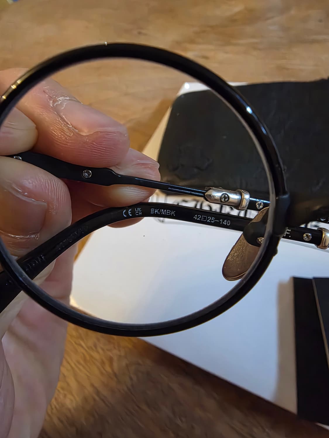 크롬하츠 안경 에디스에프 mbk 판매합니다  상품이미지6