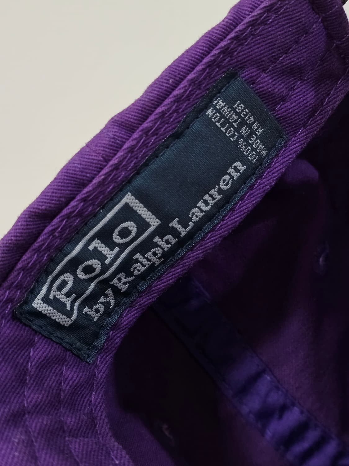 폴로 랄프로렌 빅포니 볼캡 퍼플 상품이미지5