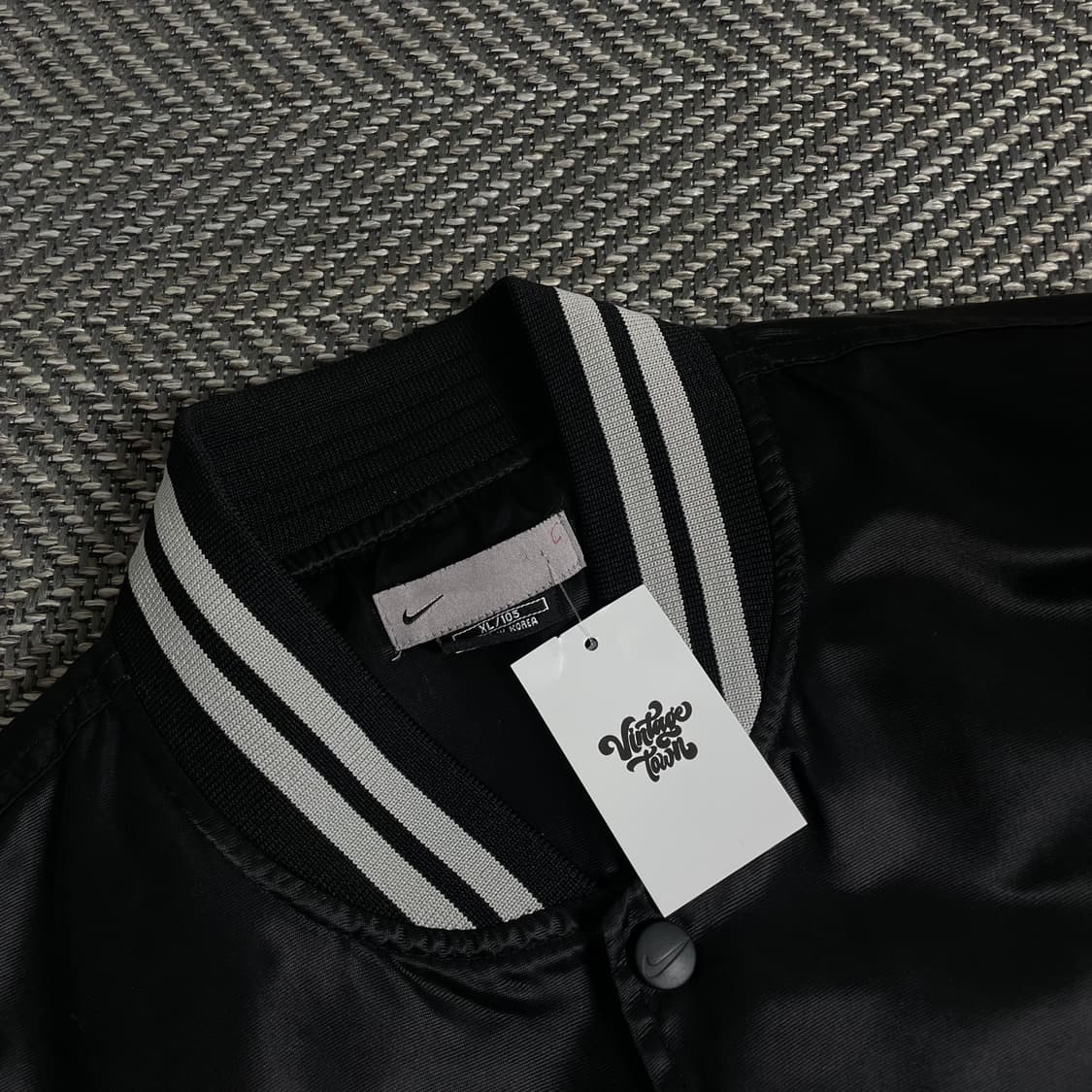 00s 나이키 올드스쿨 박시핏 사틴 자켓o 3548 상품이미지4