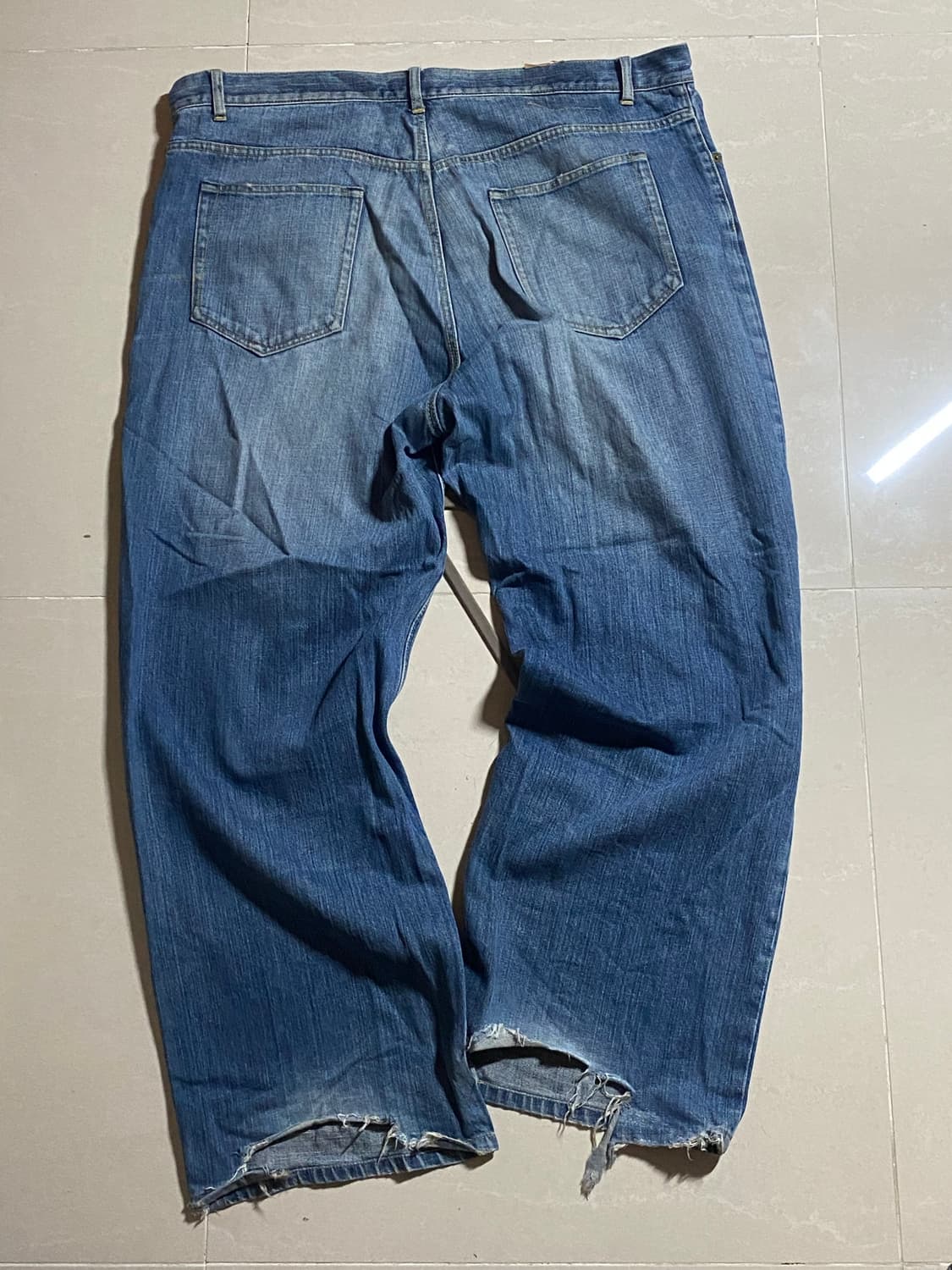카라쿠라 타마시이 용 자수 데님 상품이미지2