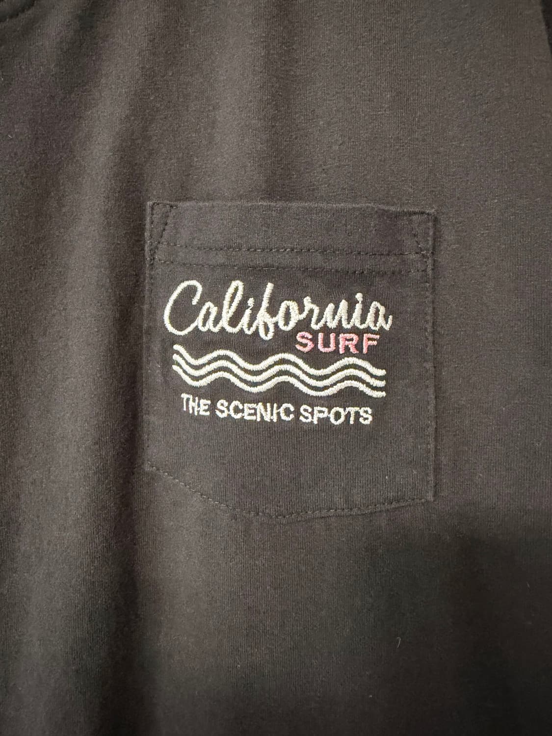 롱 블랙 원피스 반팔 자수 캘리포니어 상품이미지2