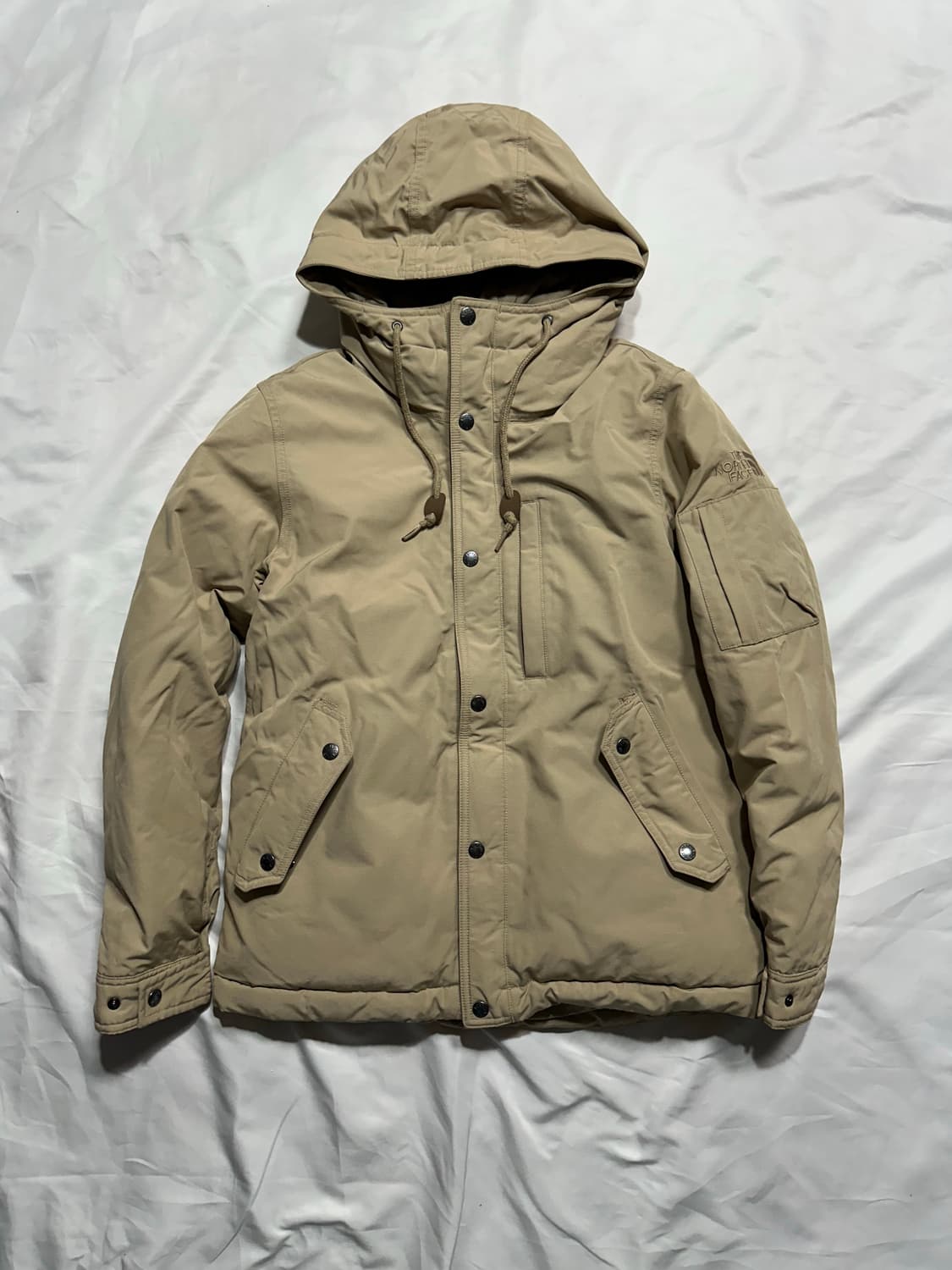 노스페이스 덕다운 후드 패딩 상품이미지1