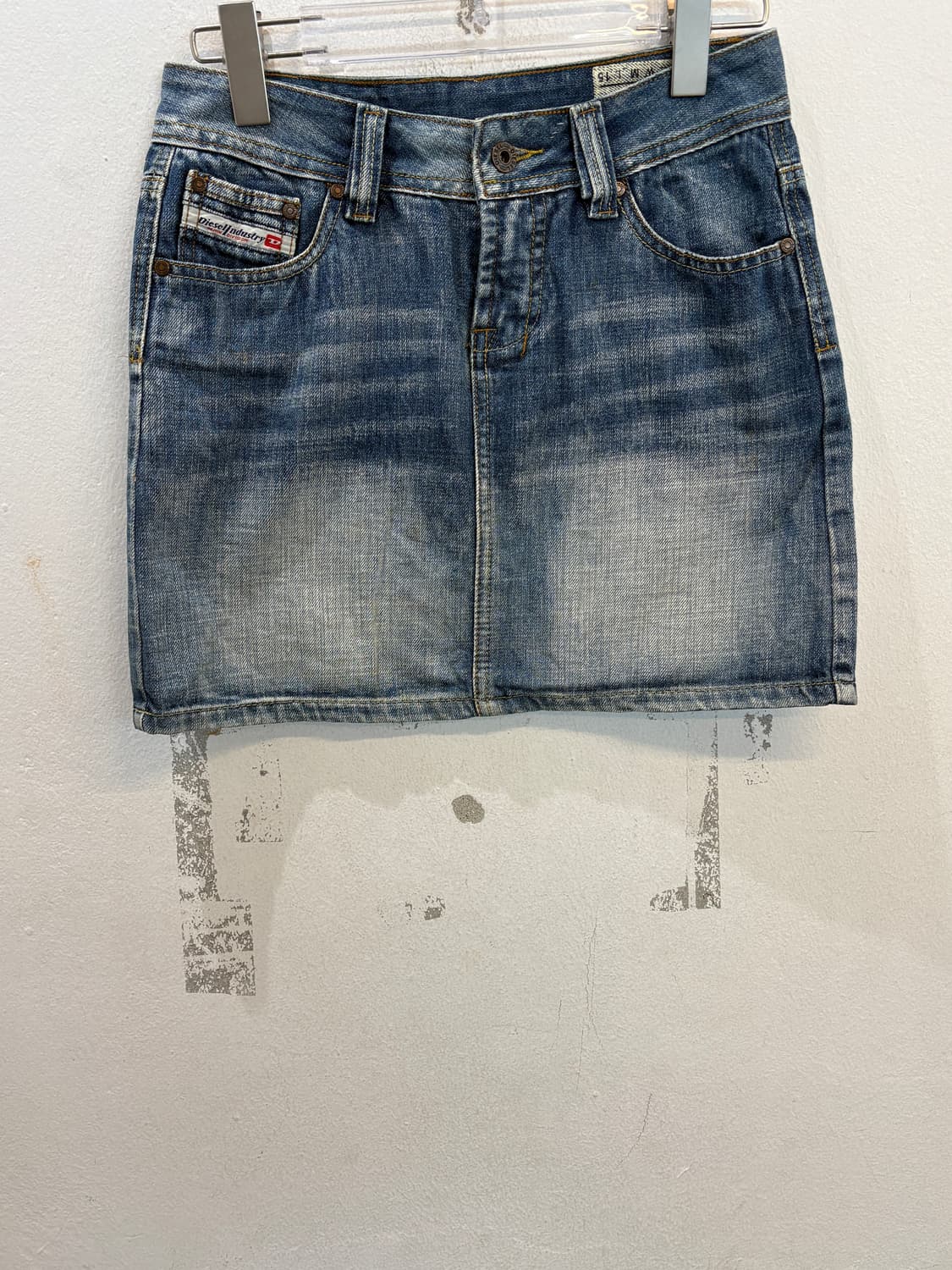 DIESEL Reckfly Special Denim Mini Skirt  상품이미지3