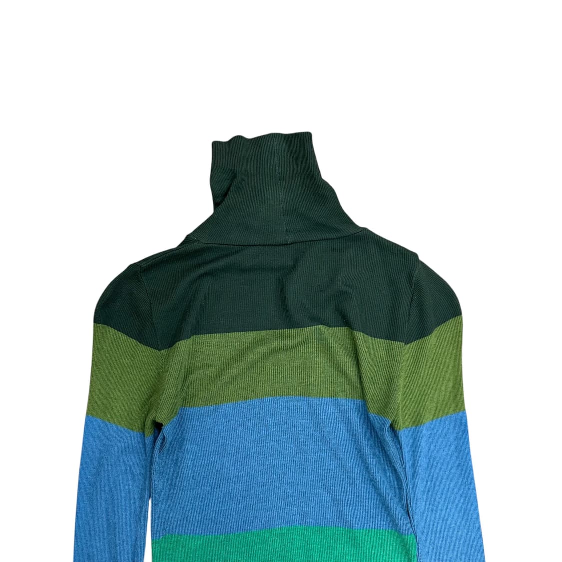 Block Stripe Basic Turtle Top 상품이미지4