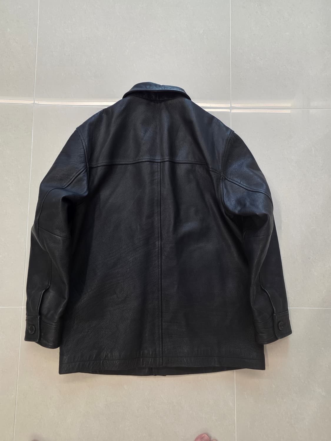 올드 갭 레더 카코트 S 상품이미지2