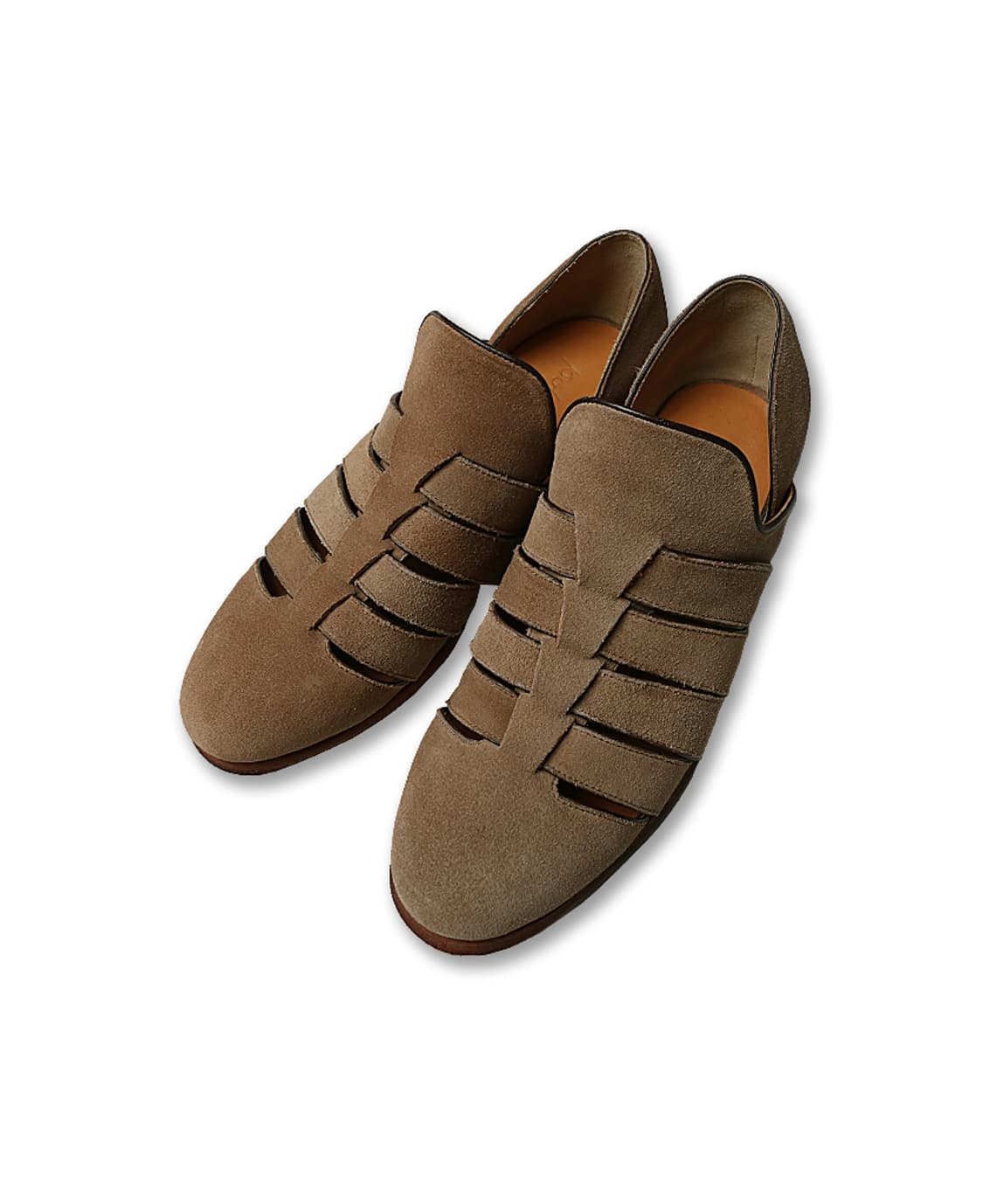 폴페따 [Polpetta] 스웨이드 럭셔리 클래식 구르카 샌들 상품이미지1