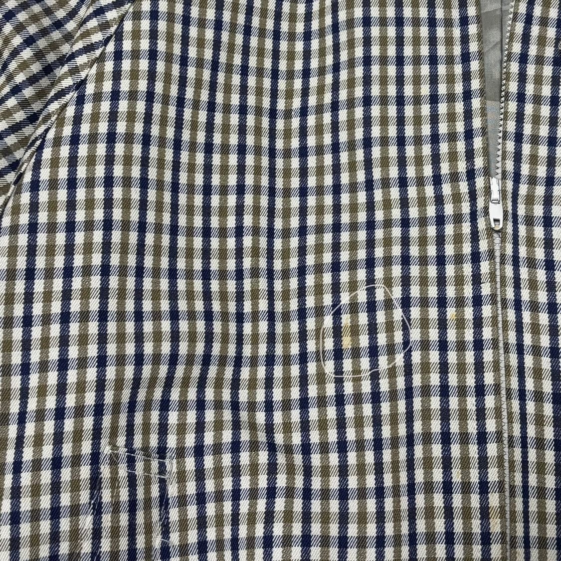 Aquascutum 아쿠아스쿠텀 노바체크 블루종자켓 상품이미지4