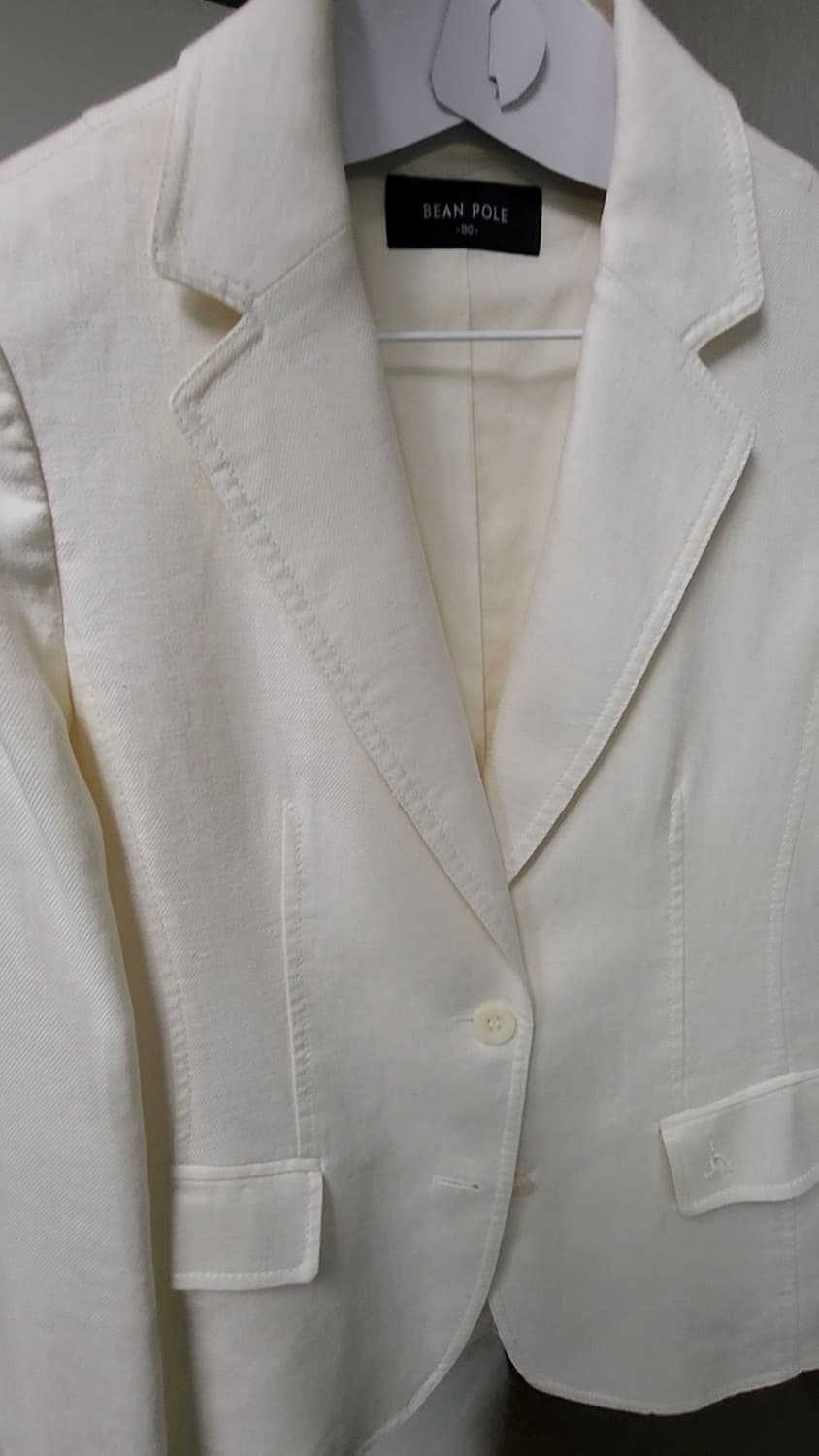 빈폴레이디스  아이보리 자켓90 상품이미지9