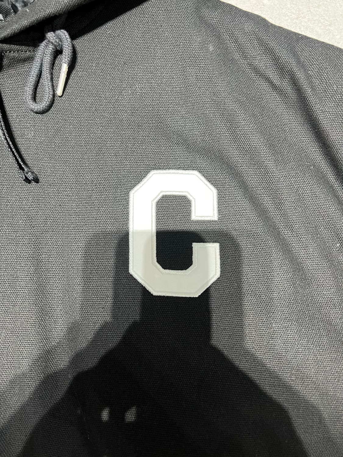 커버낫 C 옥스포드 후드자켓 블랙 M 상품이미지2