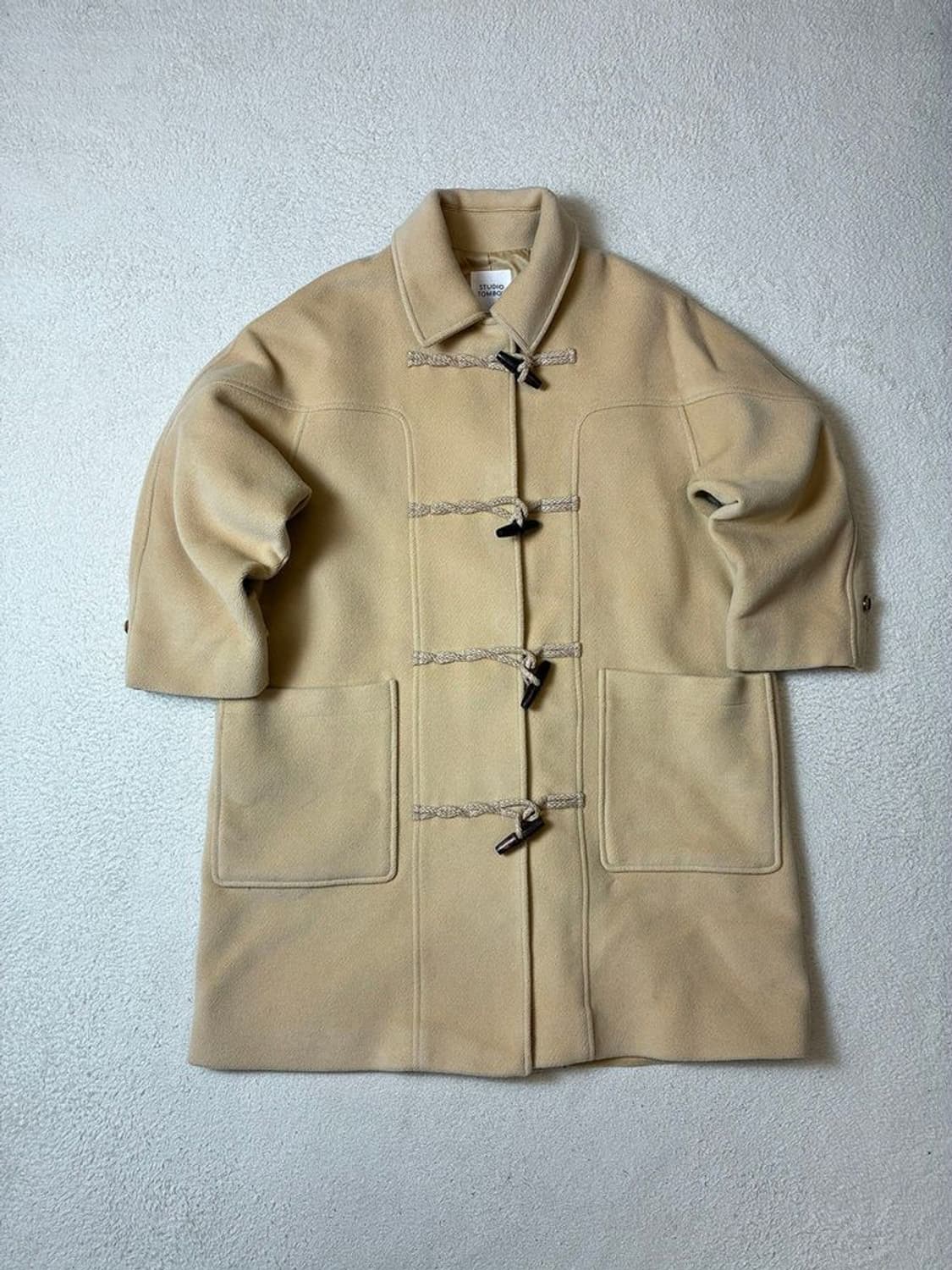 스튜디오톰보이 22FW 울 시그니처 더플 코트 PN7294 상품이미지1