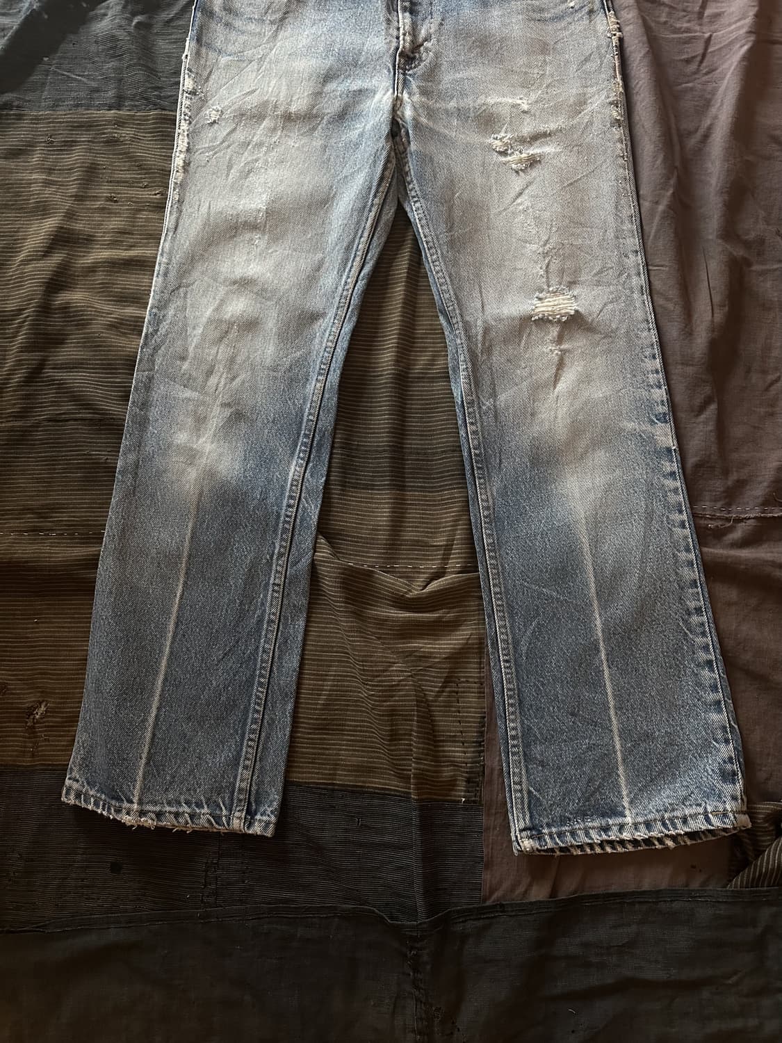 80s USA Levis 517 Boots Cut Denim Pants 상품이미지3
