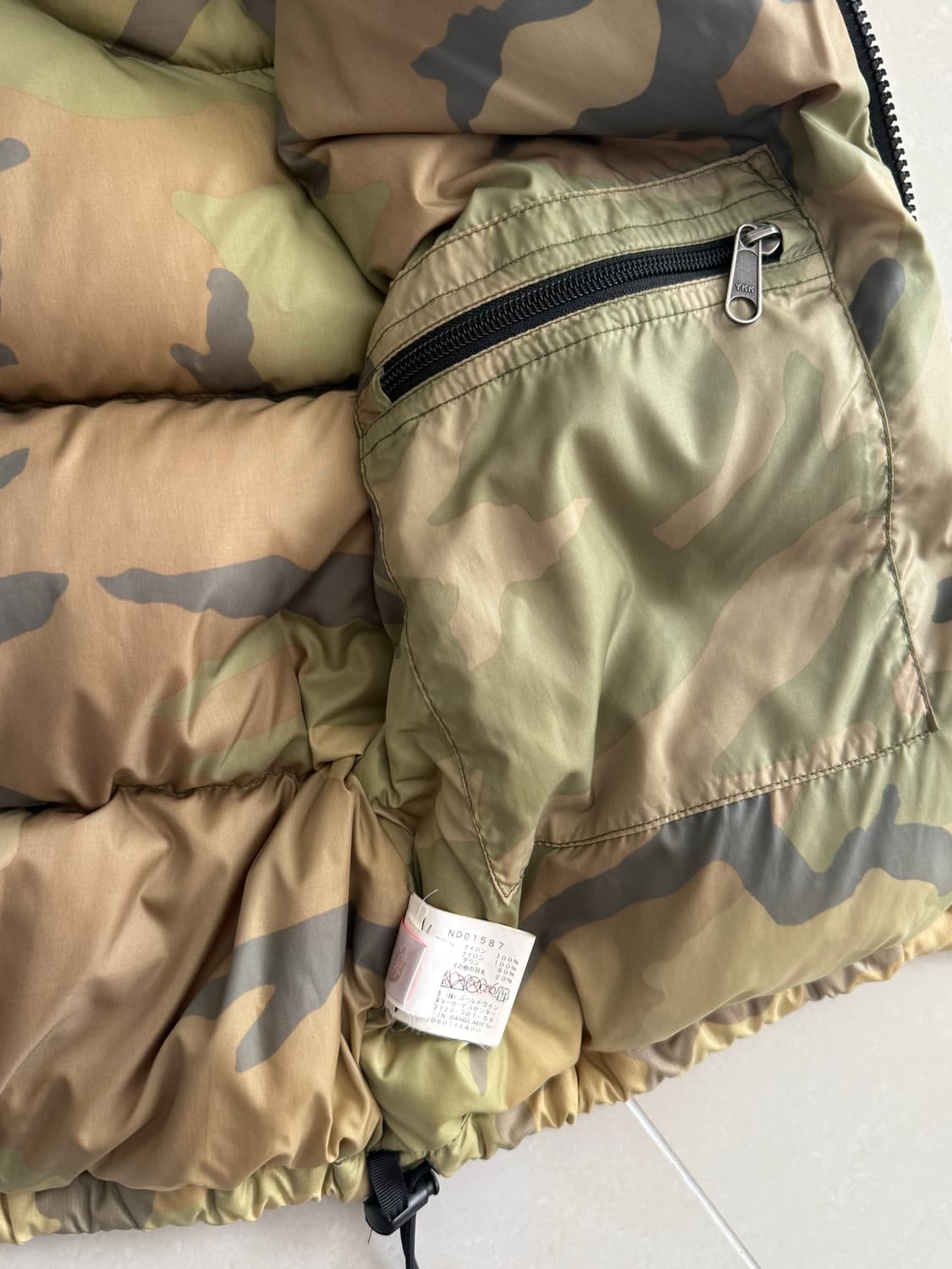 [S] 일본판 노스페이스 조끼패딩 상품이미지4