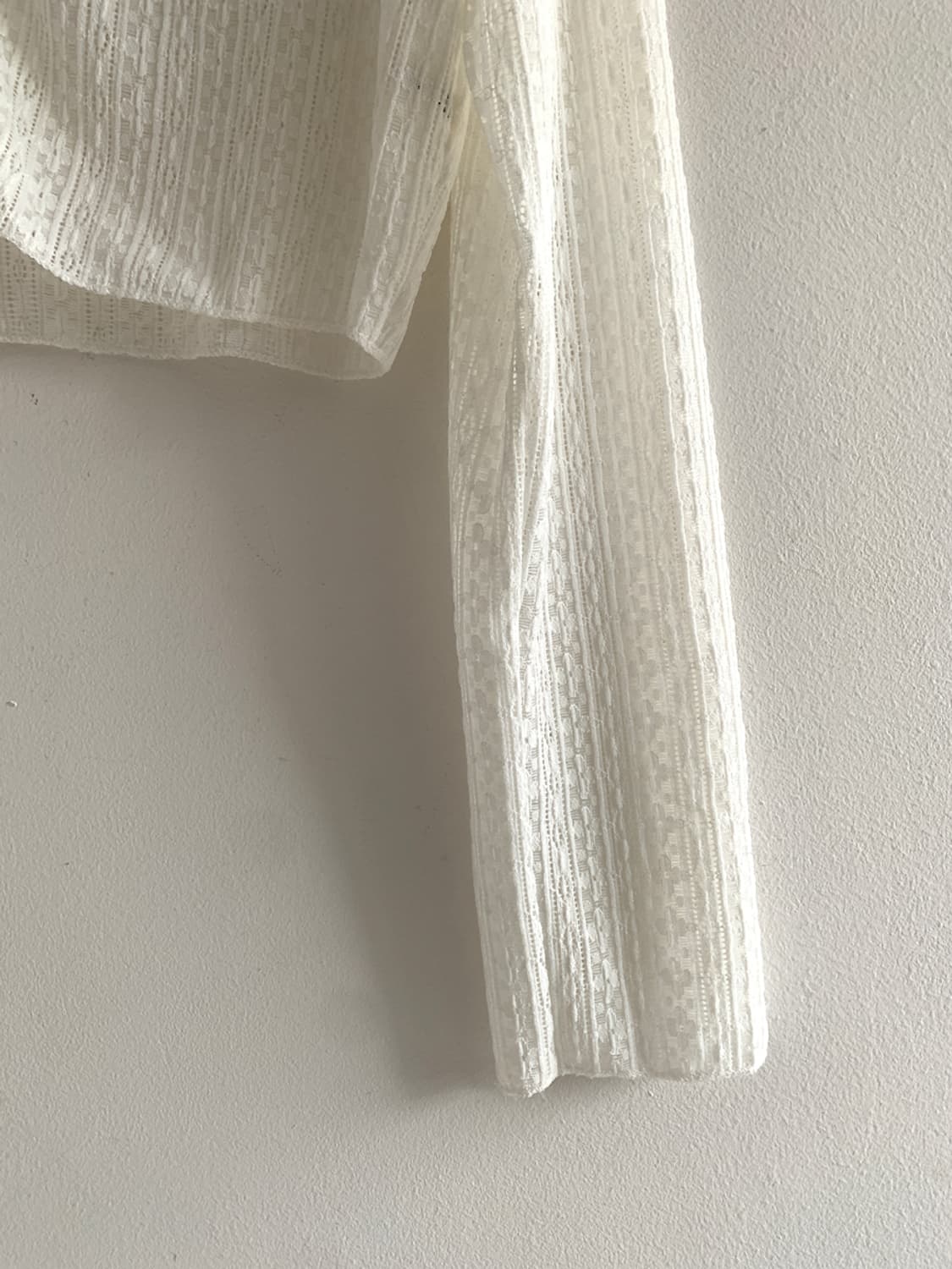 Frill two button lace cardigan 상품이미지7
